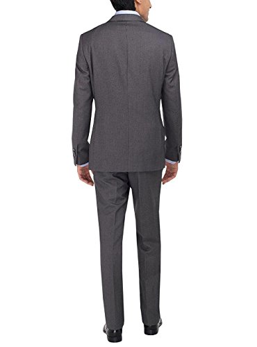 GN Luciano Men's Two Button Vested Three Piece Suit Set Tweed Modern Fit2