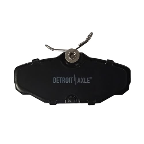 Image of Detroit Axle - Rear Brake Pads for 1993-2005 Ford Taurus Mercury Sable 1993-2002 Lincoln Continental, Ceramic Brake Pads 1994 1995 1996 1997 1998 1999 2000 2001 Replacement