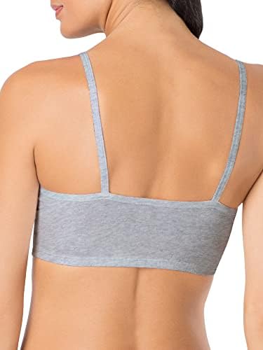 Fruit of the Loom Women's Cotton Pullover Sport Bra (Pack of 3)