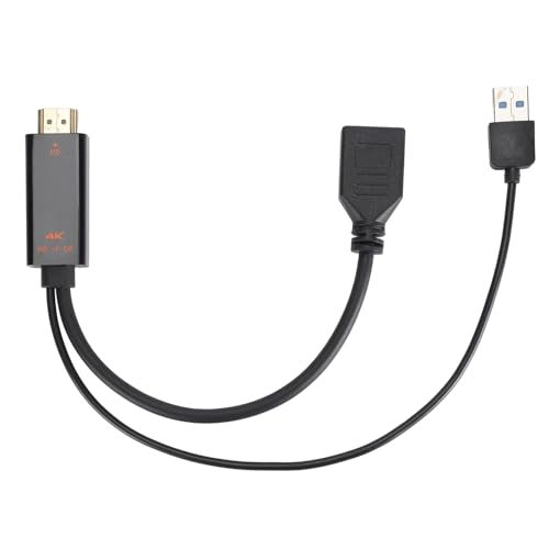Convertisseur HDMI vers DisplayPort 4K pour le télétravail et double écran de bureau