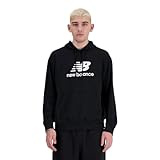  New Balance Sport Essentials Fleece Logo Hoodie - Noir, Noir , XL/XXL