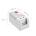 MECCANIXITY Mechanical Switch Thermostat KTO011 Cabinet Temperature Controller 32-140°F Adjustable Normally Closed (N.C) Temperature Control Switch