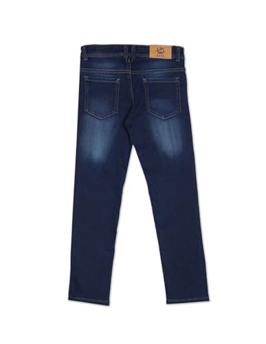 Image of U.S. Polo Assn. Kids Boy's Slim Jeans (UKJENR0001 DK. Blue EXS)