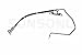 Sunsong 2204765 Brake Hydraulic Hose, Standard