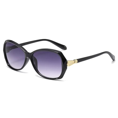 Lunettes de soleil surdimensionnées femmes monture large pour terrasses et conduite