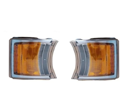 Luces LED de señal de giro con DRL para camiones Scania P230, G480 y R480, par de indicadores OEM 1