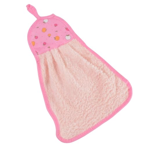 Image of Microfiber Wash Basin Hanging Hand Kitchen Towel - Convenient & Absorbent with Loop for Easy Hanging
