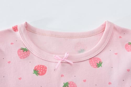 Little Hand Girls Nightdress Toddler Summer Nightie Dress Soft Cute Print Short Sleeve Sleep Dress for Kid Clothes 2-10 Years4