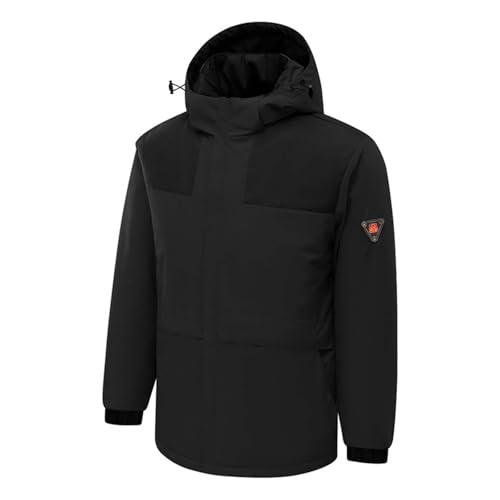 Jaqueta acolchoada térmica térmica feminina para homens e mulheres, jaqueta acolchoada de manga comp