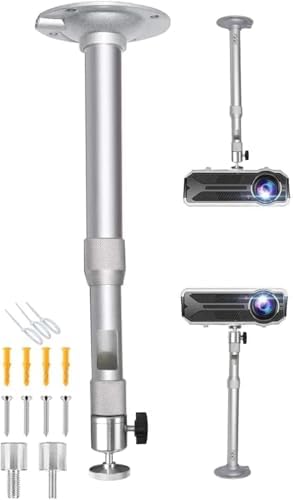 Amazon.com: Upgraded, Universal Projector Ceiling Mount Projector Wall ...