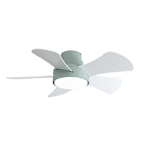 Eden pulse Ventilador 25W DC Verde, 5 Aspas, Reversible Blanca/Haya, 6 Velocidades, 3000-4000-6000K, 82D, Remoto, Memoria y Temporizador para uso doméstico.