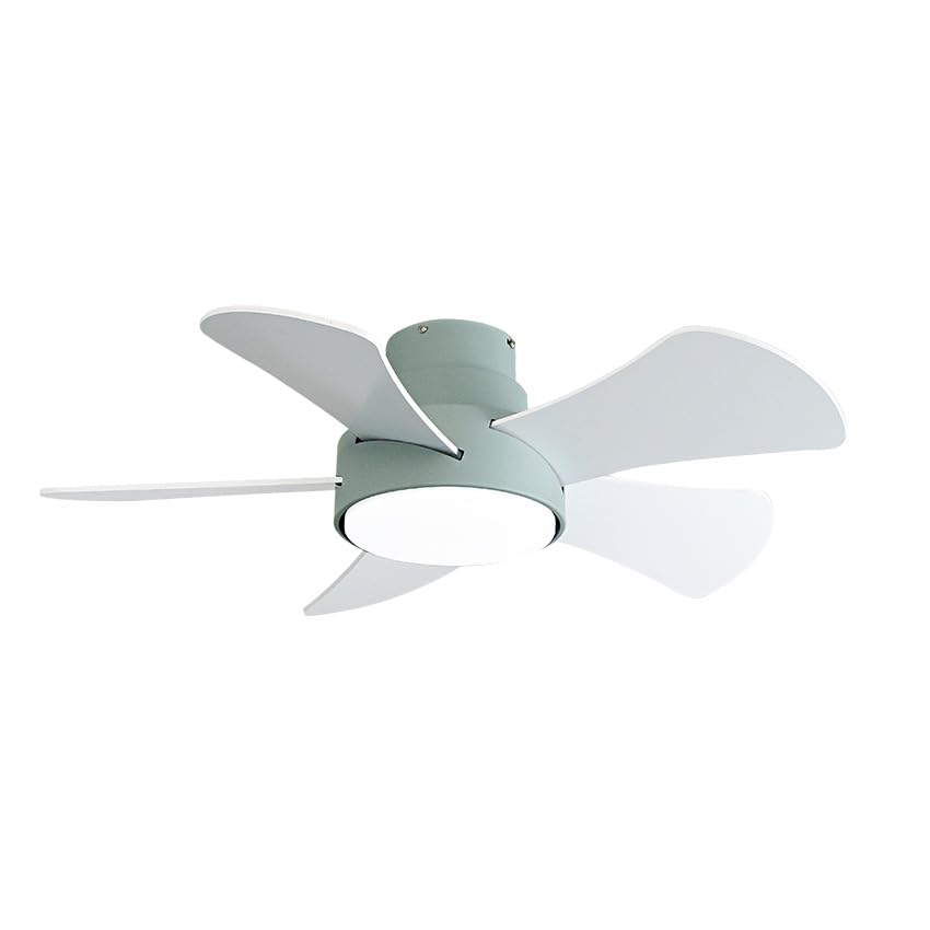 Ventilateur de salon blanc et hêtre pour un usage domestique silencieux