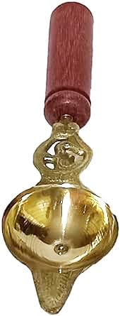 Miniatura 2 de Lámpara de aceite de oro hecha a mano puja india para Pooja Diwali Propósito de decoración hecha a mano Golden Virgin Metal lámpara de aceite Dia