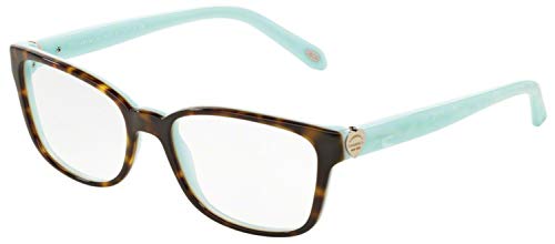 Gafas de ver Tiffany TF 2122 Havana y Azul de 52mm para un estilo urbano y profesional