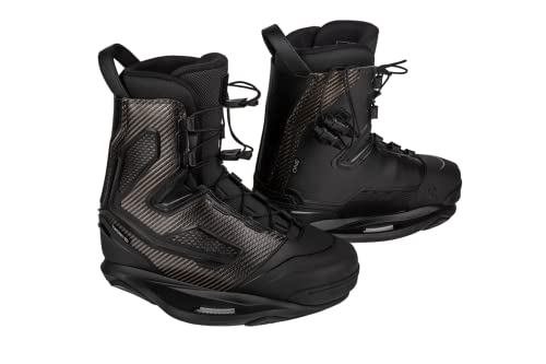 Ronix One Intuition Wakeboard Boots, Carbitex/Black, 13-14