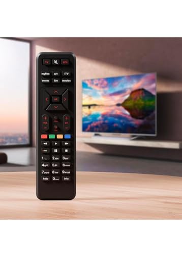 Original Remote Control Comaptible with Airtel Digital Dish TV DTH Television, Setup Box Remote Compatible for SD and HD Recording (Pack of 1) (Dish TV DTH) 3