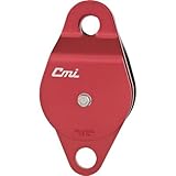 CMI 435560 Black and Red Plift Double Pulley Bucket Aluminum Sheave