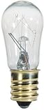 Westinghouse Corp 6-watt S6 Clear Indicator Bulb, Pack 10