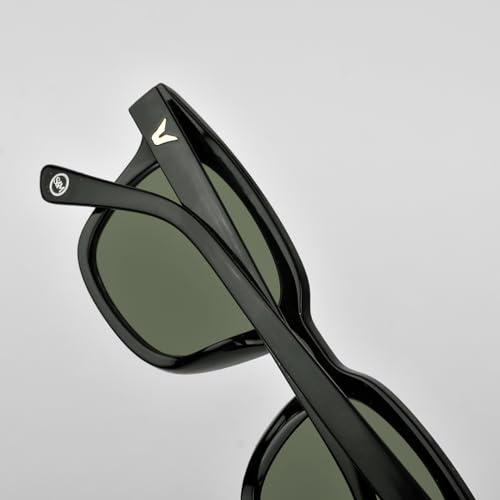 Image of SAM AND MARSHALL VIGOUR Sunglass I polarized I 400% UV Protection I Square Sunglass I Polycarbonate I Built I Unisex