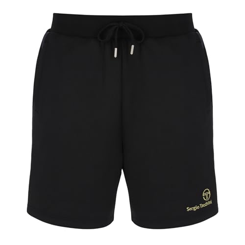 Sergio Tacchini Cassio Short Noir pour courir et s'entraîner en été