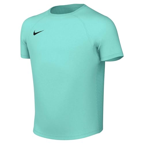 Nike Dri-Fit Park VIII Maillot De Foot À Manches Courtes pour Ado, Hyper Turq/Black, HV8182-354, XS