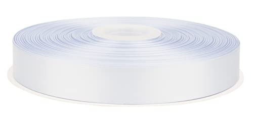 Fondersy 100 Yards Bluebell Double Faced Satin Ribbon - 1" Width for Wedding, Gift Wrapping, Floral Arrangement and Crafts