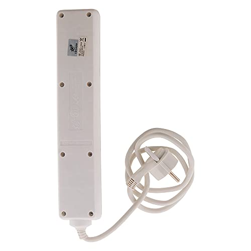 Inotech stekkerdoos 5-voudig, met stekker en extra platte stekker - Image 6