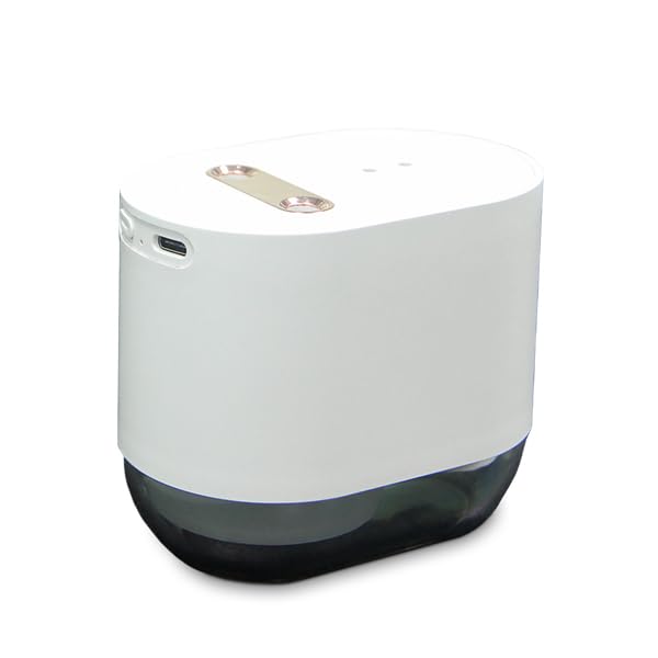 Generic Dispensador automático de desinfectante de manos, dispensador de desinfectante de alcohol sin contacto, recargable por USB, desinfectante en aerosol de 360 grados, pequeño esterilizador
