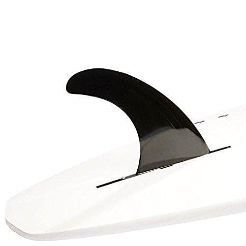 DORSAL Signature Surf Sup Single Center Fin for Longboard Surfboard 8 Inch Black