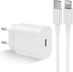 Caricatore Rapido iPhone Apple Original- Certificato MFi - Caricabatterie USB C e Cavo Lightning 2M Alimentatore a Ricarica per iPhone 14/14 Pro/13/13 Pro Max/12/11/SE/XR/XS/X/8/iPad