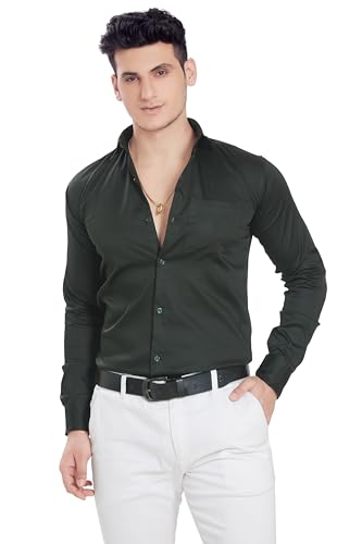 Image of DIVISIVE Men's Solid Slim Fit Shirt