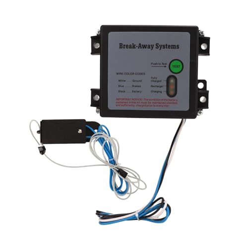 Ywmsfl Weatherproof 12V Trailer Brake Release Controller with LED Charges Indicators for Easy Installation
