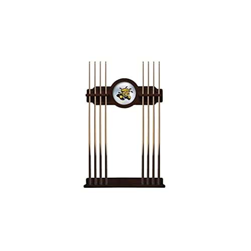 Wichita State Cue Rack in English Tudor Finish by Holland Bar Stool
