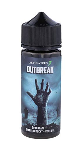 Ultrabio Das Alphavirus 3 Outbreak Granatapfel, Drachenfrucht, Cooling 10 ml Aroma in einer 120 ml Flasche Nikotinfrei
