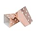 Produktbild VAINECHAY 12 Stücke Candy Tüten Partytüten Set Popcorn Boxes Popcorn Tüten Klein Geschenktüten Weihnachten Party Geburtstag Hochzeit Geschenk Rosegold Punkt