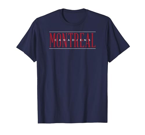 Montreal Canadiens Classic Navy NHL Officially Licensed T-Shirt, Men, Navy Blue, 3X-Large
