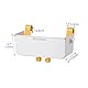 poeland Nachttisch-Caddy, Etagenbett Organizer Regal Etagenbett Lagerung Caddy Halter für Fernbedienung Telefon Gläser Flasche im Schlafsaal Bett Zimmer Bad Camper Loft Bett