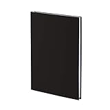 blankobuch a4 192 Seiten Rössler 1878452702 - S.O.H.O. Notizbuch A4, 192 Seiten gebunden, schwarz