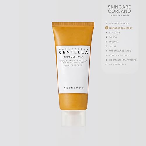 SKIN1004 Madagascar Centella Ampoule Foam Cleanser | Gentle Hydrating Face Wash, 20 ml