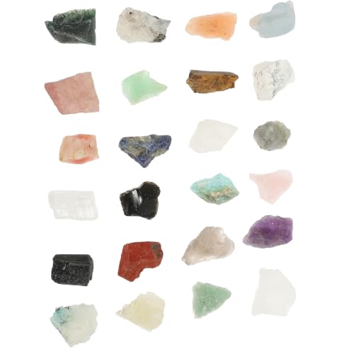 Piedras de cristal de forma irregular con detalle fino y excelente apariencia
