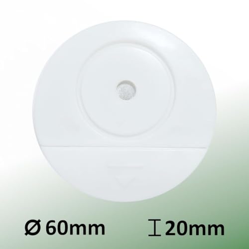 2 Stück Glasbruchmelder Glasbruchalarm Glasbruchsensor Fensteralarm Alarmanlage Fensterscheiben Erschütterungssensor 85dB drahtlos Vibrationssensor Zuverlässiger Diebstahlschutz Einfache Installation
