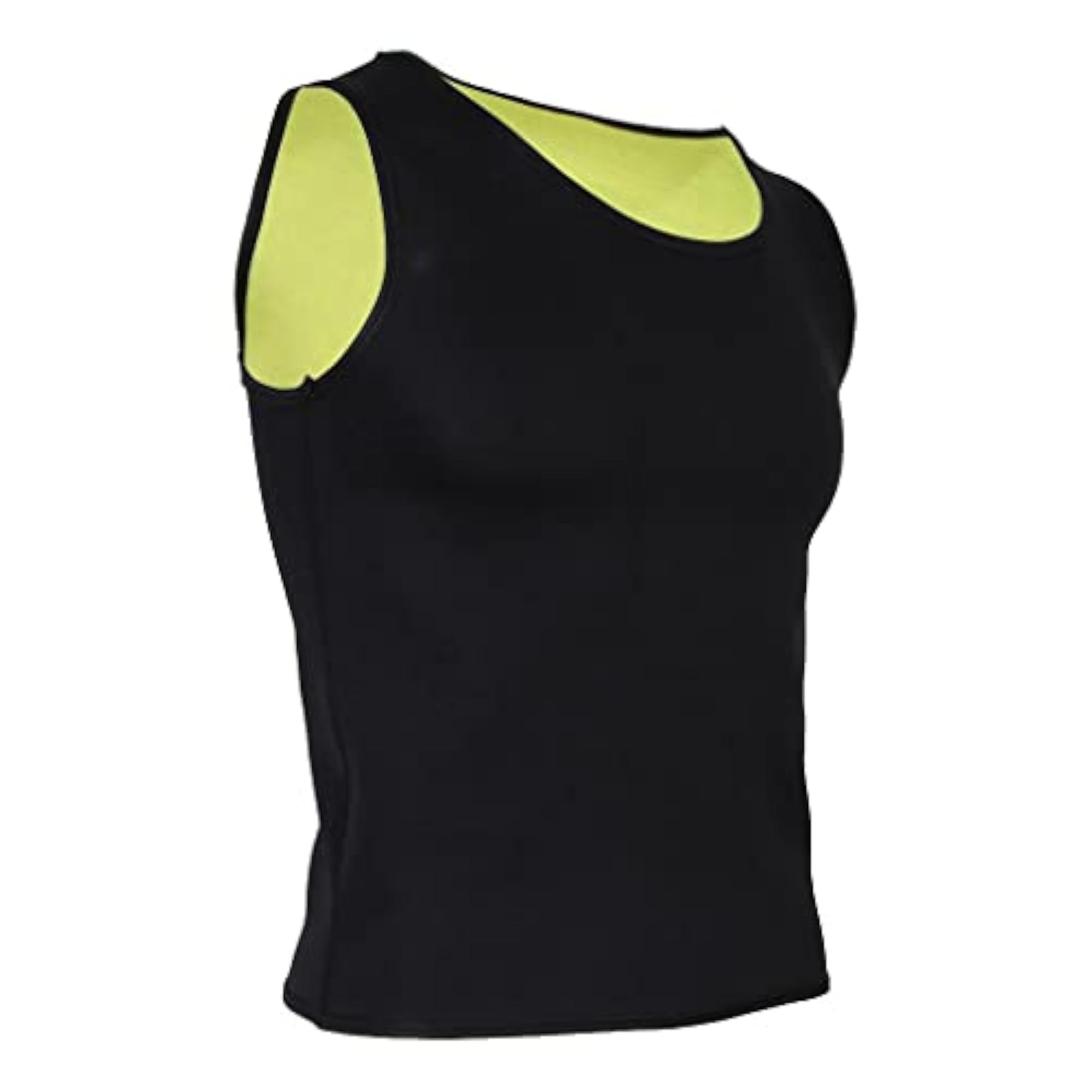 Men's Sauna Sweat Vest for Weight Loss in Black
