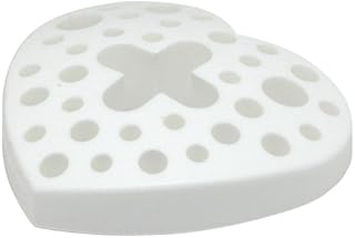 W2 Heart Tidy W2-HT04WH Silicone Accessory Holder, White