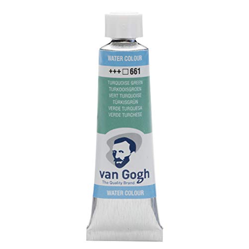 Van Gogh Watercolour - Tubo de 10 ml, color turquesa verde - Serie 1