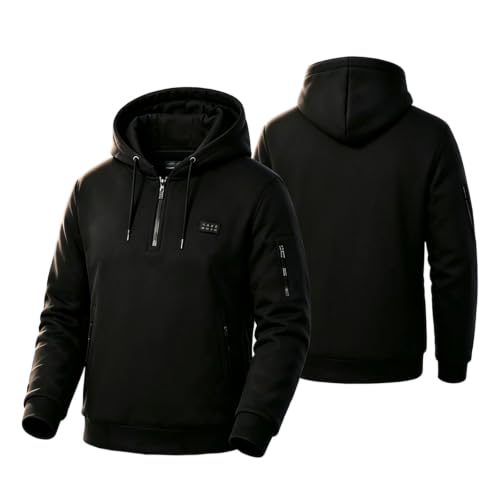 Heated Jacket for Men Women Hooded Coat Battery Pack Not Included - image 1