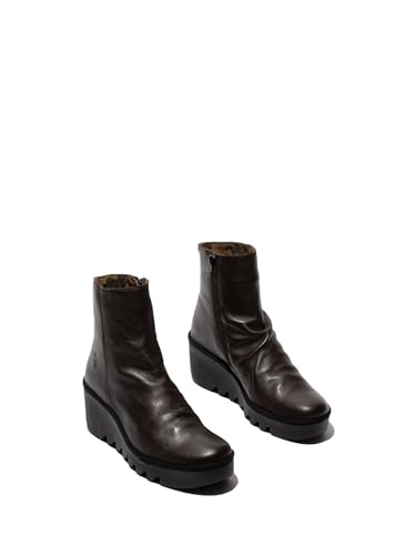 Fly London BAAN538FLY, Fashion Boot Women, DK. Brown, 39 EU, Brązowy, 39 EU