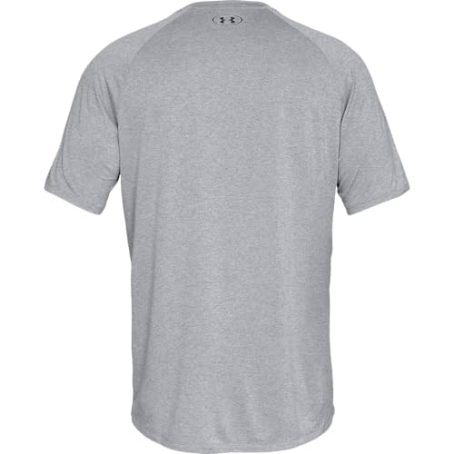 Under Armour Ua Tech 2.0 Ss Tee, Camiseta Hombre, Steel Light Heather, M - imagen 2