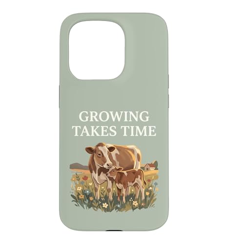 Growing Takes Time ���̎q���̃R�e�[�W�R�A�f�U�C�� �X�}�z�P�[�X iPhone 15 Pro �p