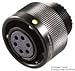 Circular Connector, RFI Grounding, CIRH Series, Straight Plug, 6 Contacts