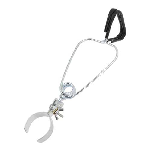 HIAKDOFT 爬虫類用アルミ合ランプクリップ 強力固定 便利 ペットランプシェードホルダー バスキングライト対応 簡単取付 持ち運び軽量 ビア